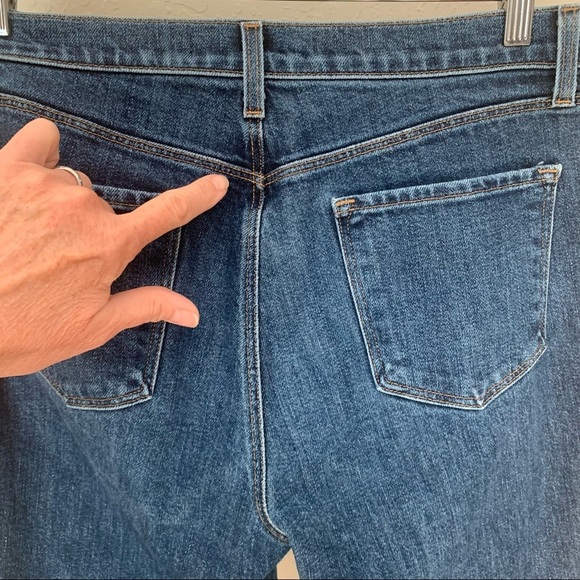 J BRAND Ruby High Rise Slim Straight Leg Jeans in Romance Wash Size 30 - Picture 15 of 15